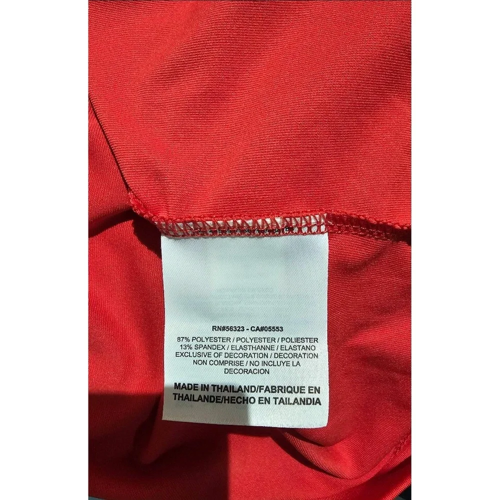 NIKE GOLF Women’s‎ Red Dri-FIT Sleeveless Polo Top Size M